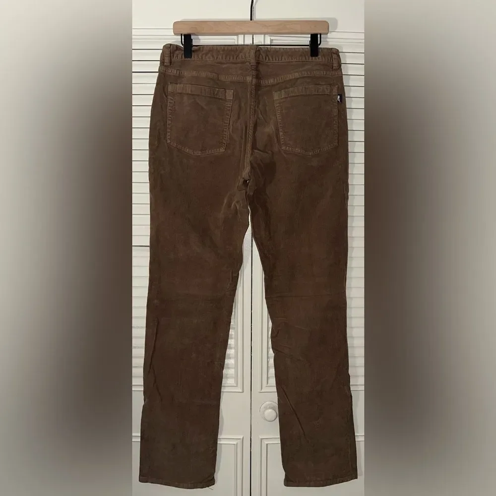 Vineyard Vines Men’s Brown Corduroy 5 Pocket Pant Size 32‎